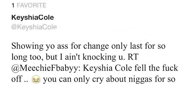 Keyshia Cole vs meechie 2