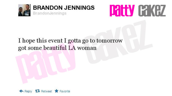 Bradon Jennings breakup tweets bria