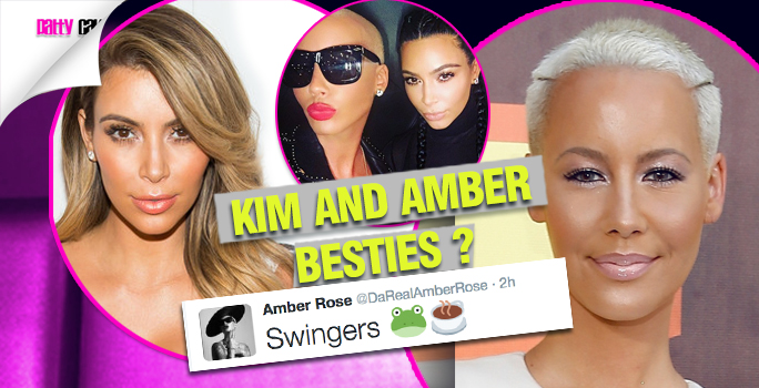 Tea Anyone Amber Rose And Kim Kardashian Send Social Media Into A Complete Frenzy As They